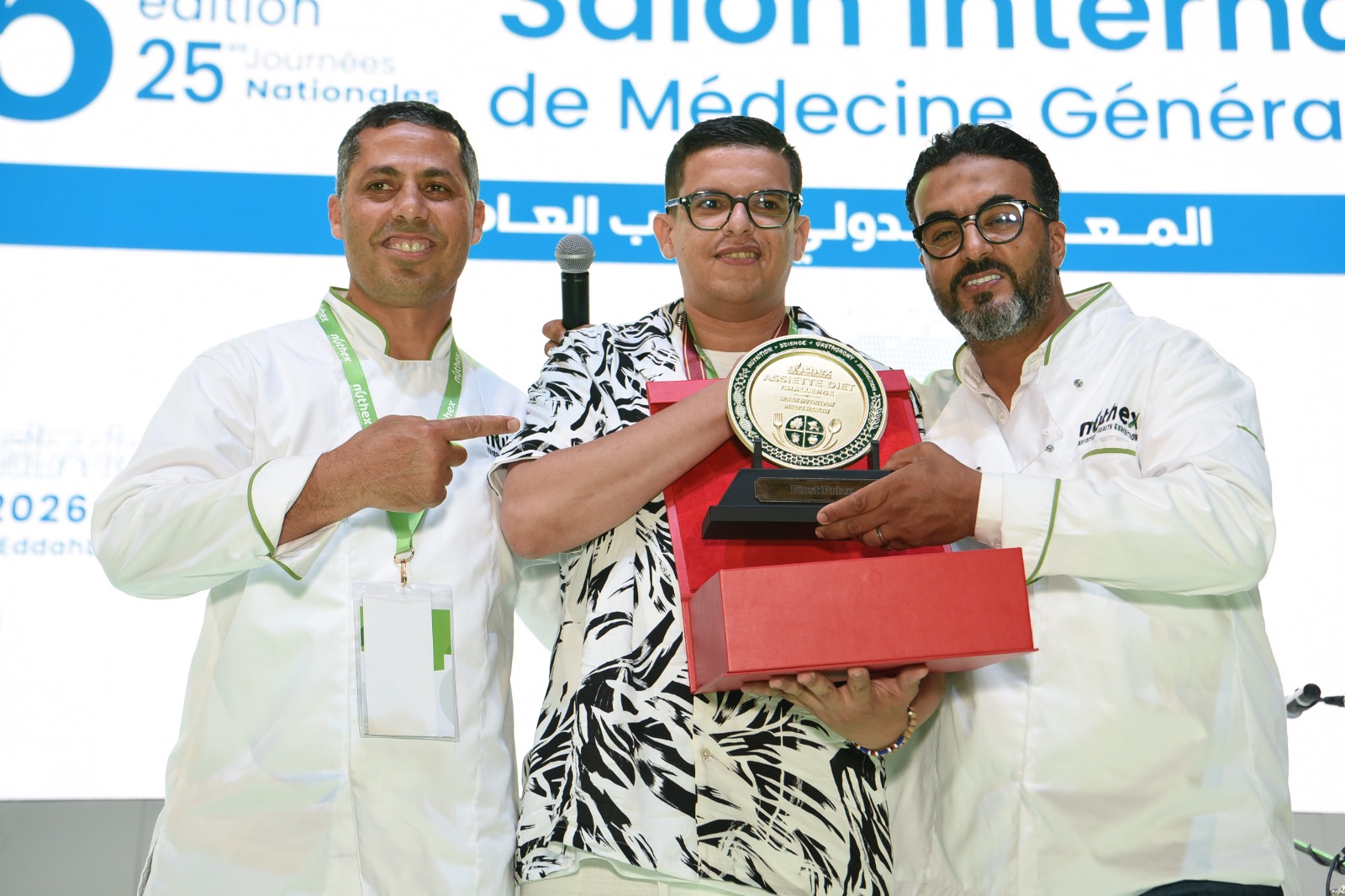 Trophy ceremony — Diet Plate